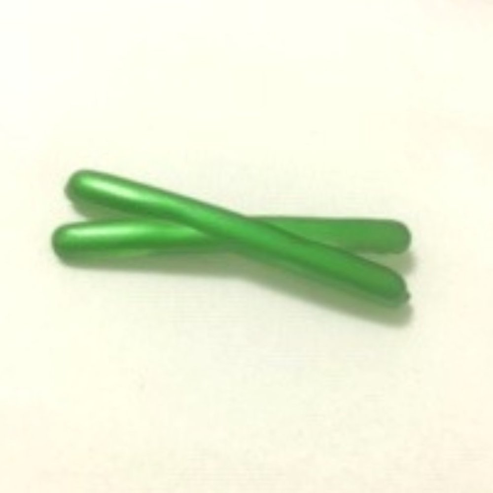Green one piece Hair Clip